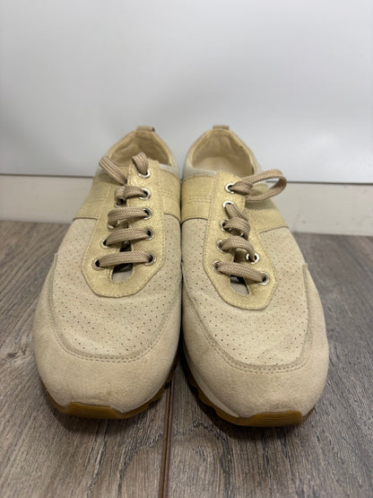 Geox Womens D Tabelya A Beige Trainers Size 6