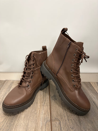 M&S Marks & Spencer Women’s Brown Leather Boots Size 6 - BNWT