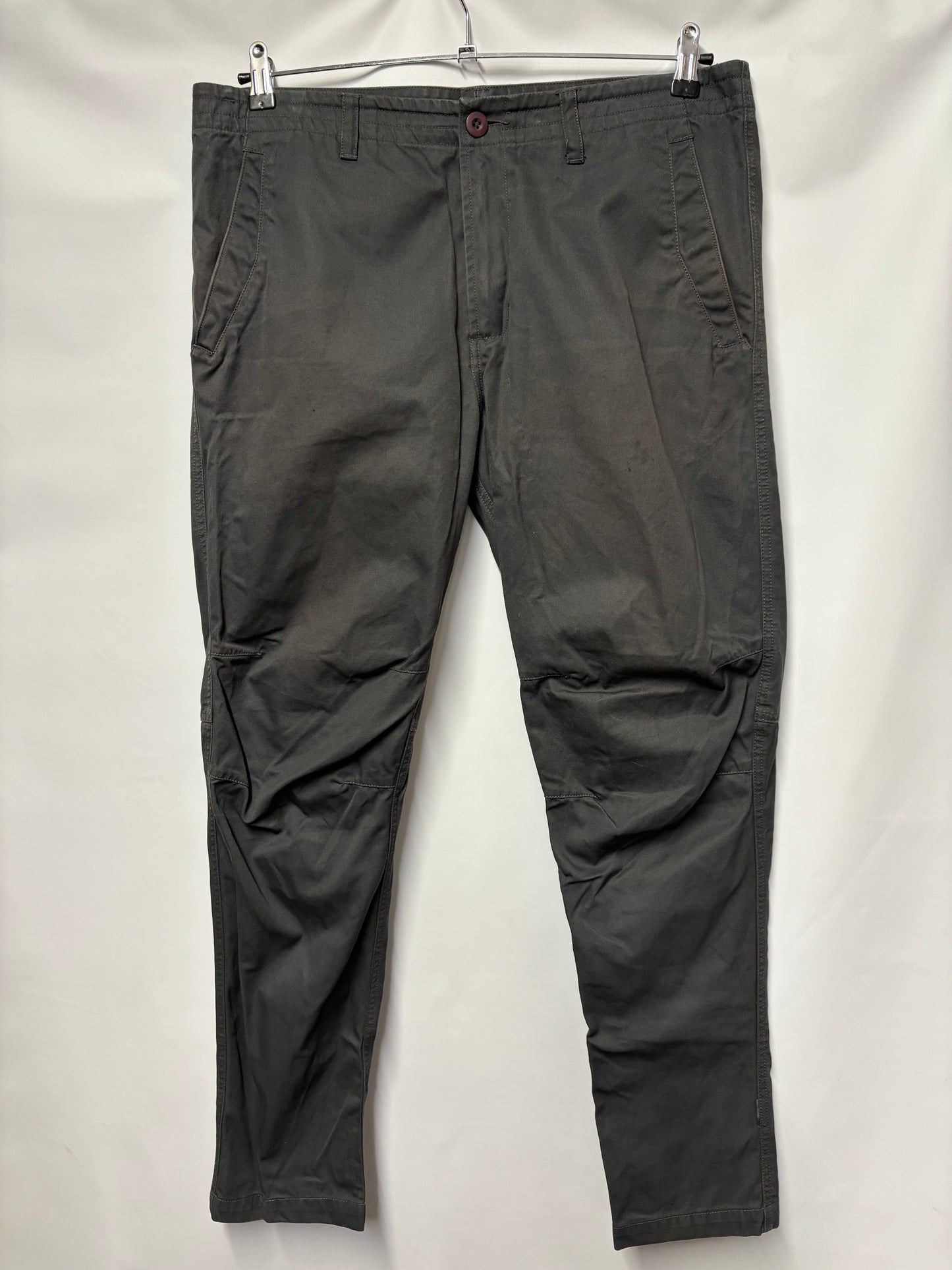 Maharishi Grey 100% Cotton Chino X-Large