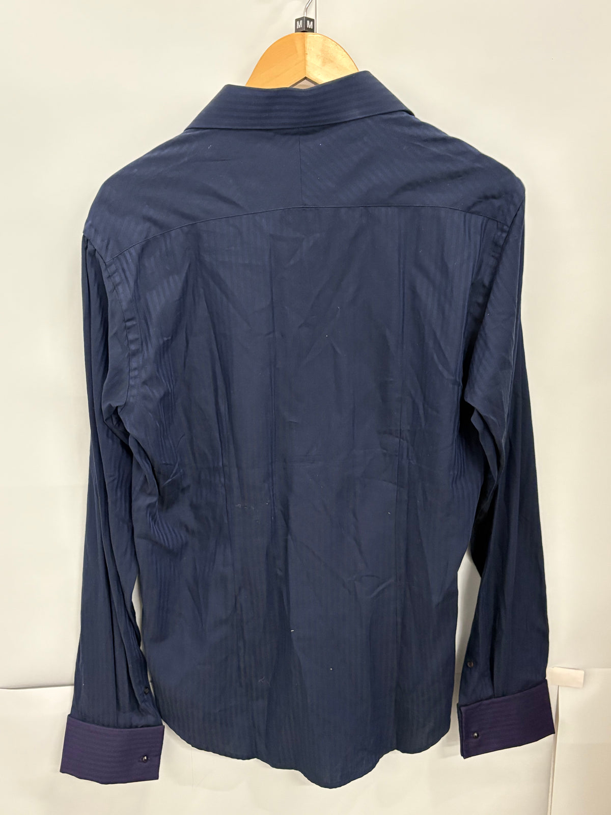 Katharine Hamnett London Mens Navy Dress Shirt Size M