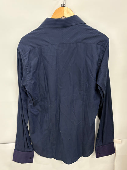 Katharine Hamnett London Mens Navy Dress Shirt Size M