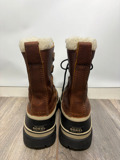 Sorel Mens Caribou Waterproof Snow Boots Size 8
