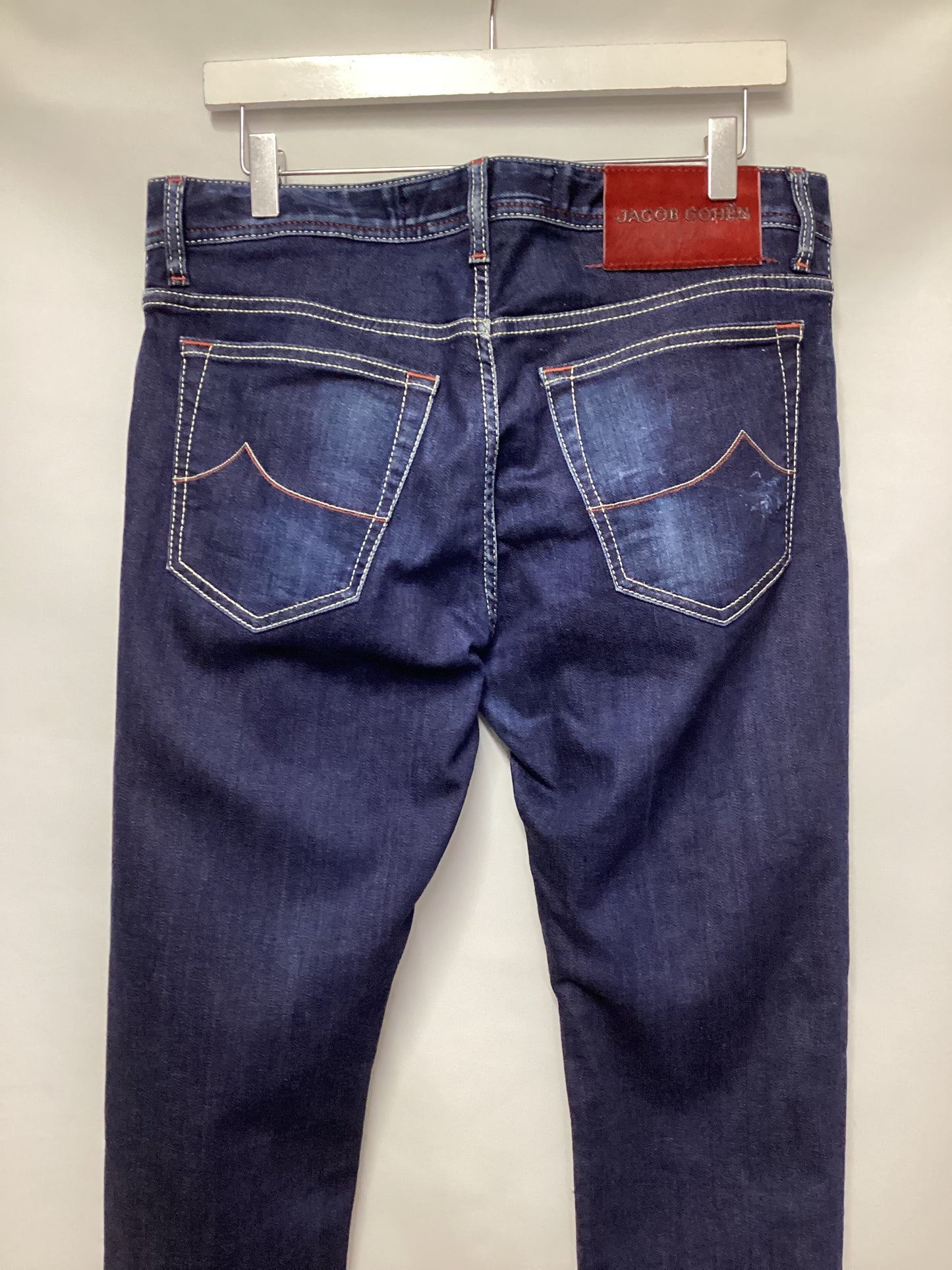 Jacob Cohan Blue Straight Jeans 34