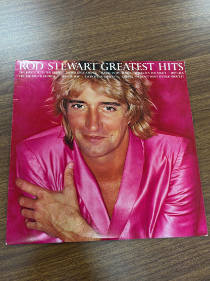 Rod Stewart's Greatest Hits 12" Vinyl, with Original Merchandise Insert