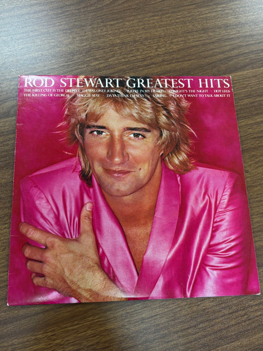 Rod Stewart's Greatest Hits 12" Vinyl, with Original Merchandise Insert