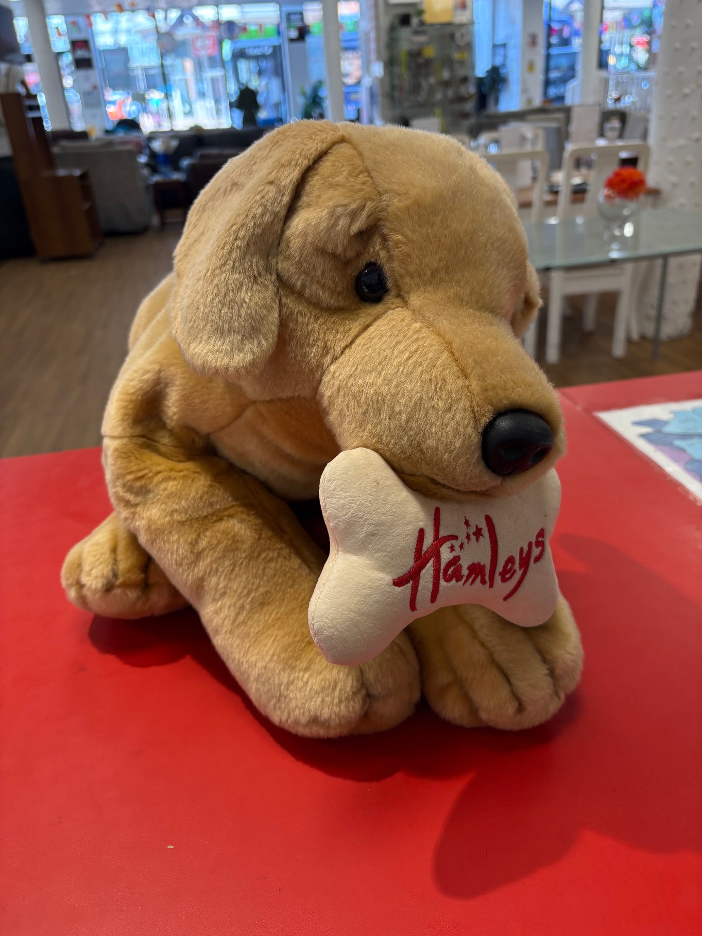 Hamleys 'Labrador with Bone' Plush Soft Toy
