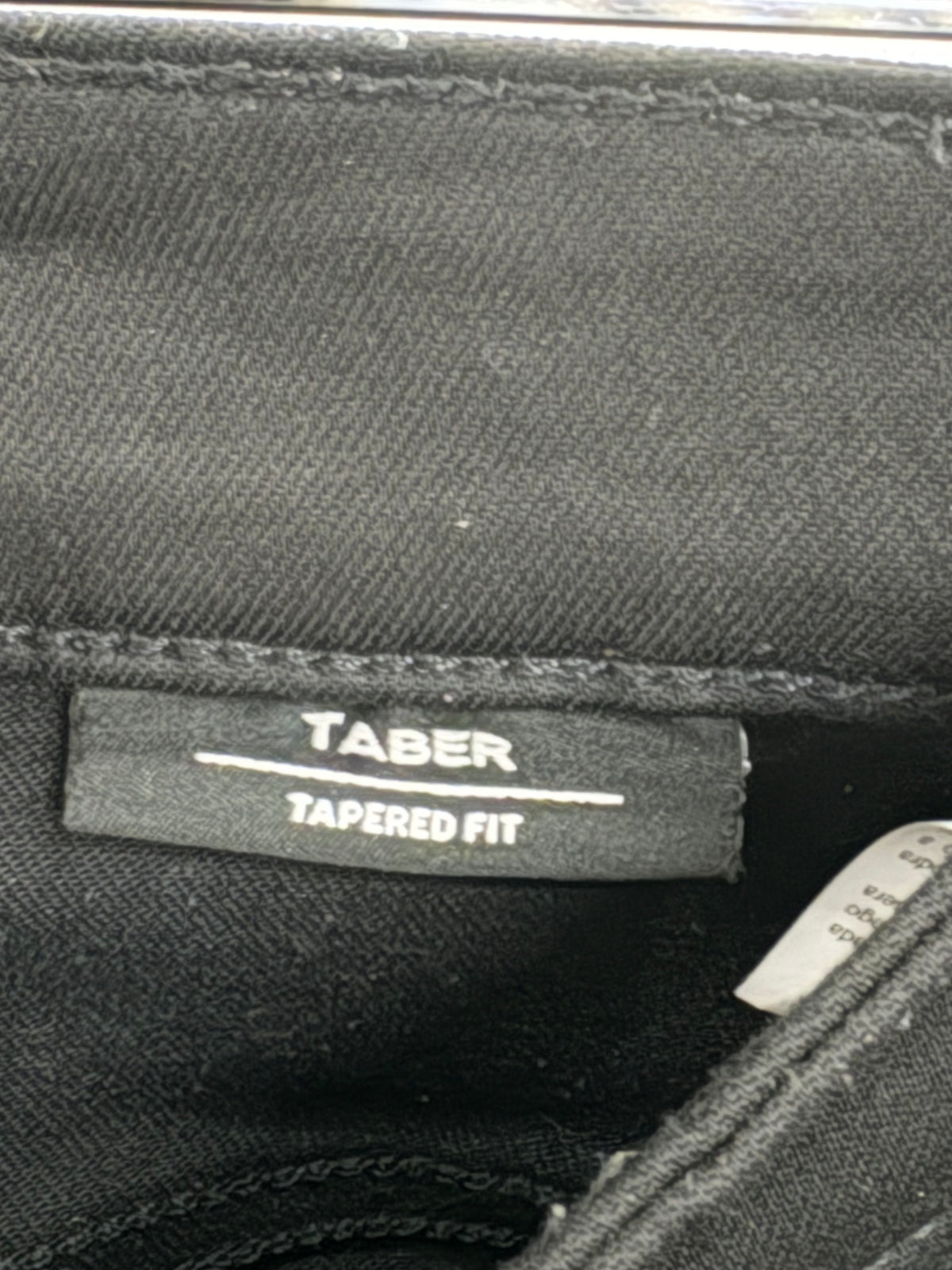 Porsche x BOSS Men’s Black Taber Tapered Trousers Size 34/30