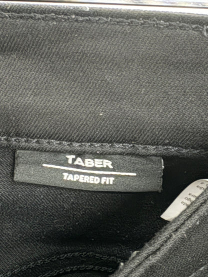 Porsche x BOSS Men’s Black Taber Tapered Trousers Size 34/30