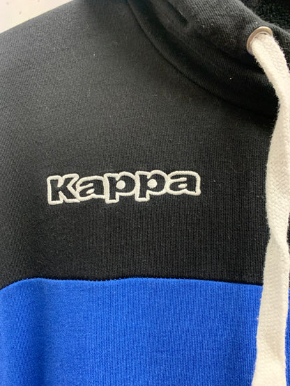 Large Blue and Black Kappa Hoodie