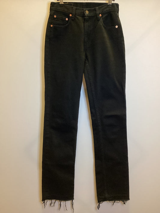 Levi's 100% Cotton Black Jeans W28 L32