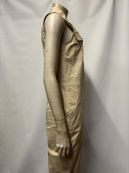 Michael Kors Beige Cotton Jumpsuit Small