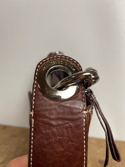 Francesco Biasia Brown Leather Handbag