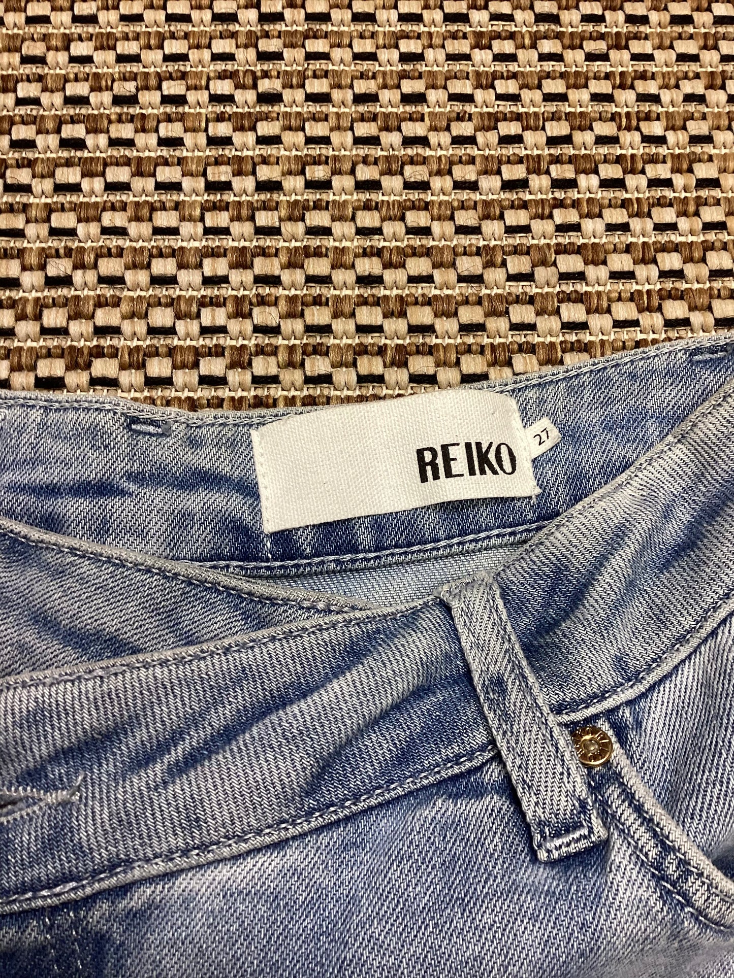 BNWT Reiko Light-Wash Blue 'Bonnie' Jeans Size S