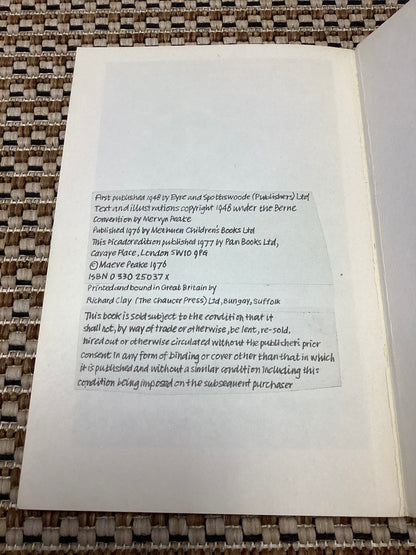 Letters from a Lost Uncle by Mervyn Peake (1977)