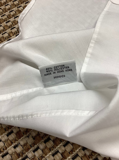 Balmain White Cotton-Blend Shirt Size XL