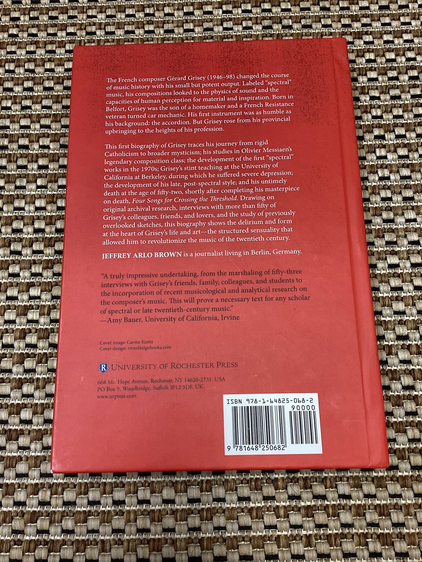 The Life and Music of Gerard Grisey: Delirium and Form by Jeffrey Arlo Brown (2023)