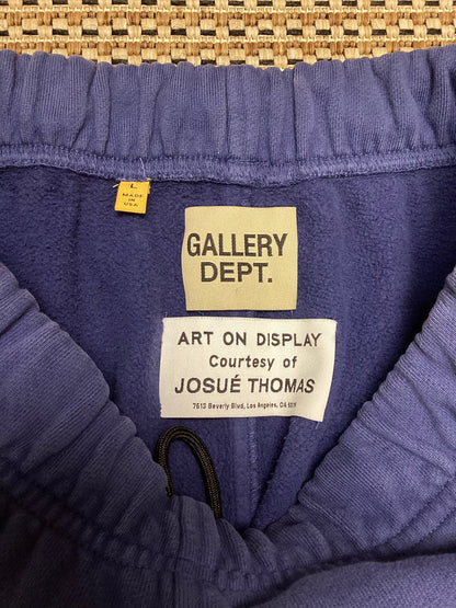 Gallery Dept. Blue 'Team Sweatpant' Cotton Joggers Size L