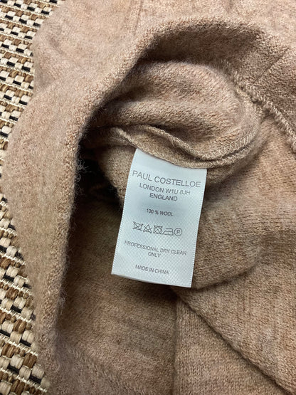 Paul Costelloe Beige Wool Coatigan Size 14