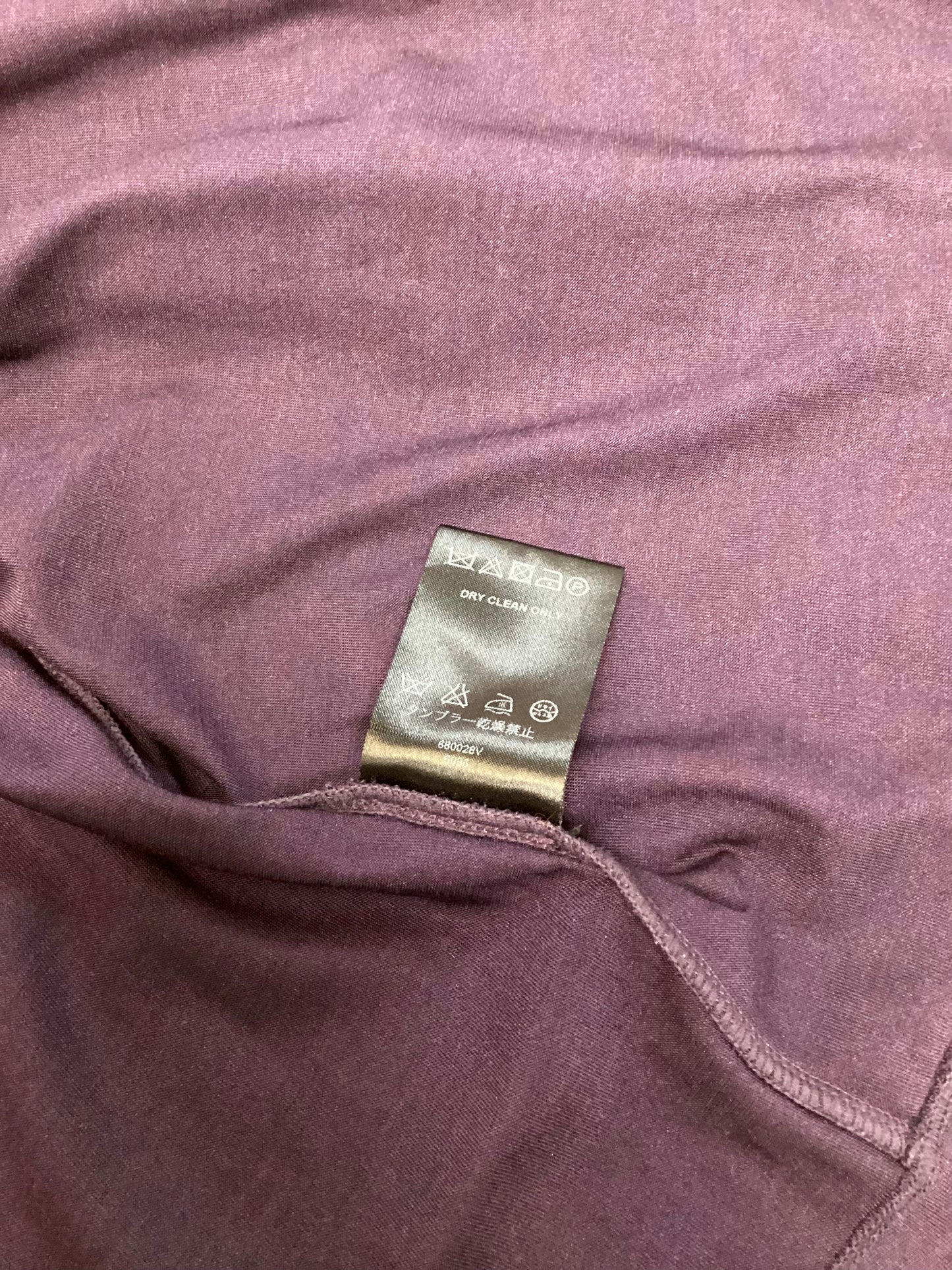 Jaeger Purple Silk Cardigan Size L