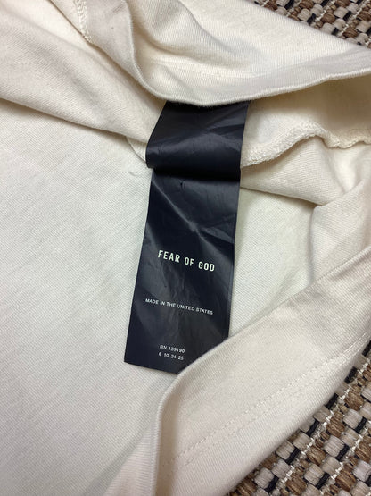 Fear of God Cream Cotton T-Shirt Size XL
