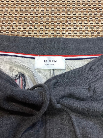 Thom Browne New York Grey Cotton Tracksuit Bottoms Size M