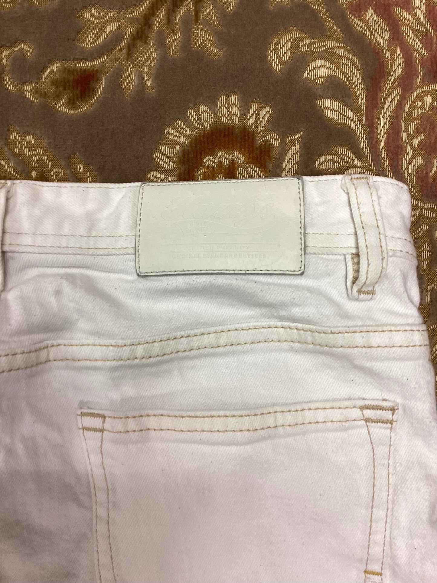 Hazzys Denim White Boy Fit Jeans Size M