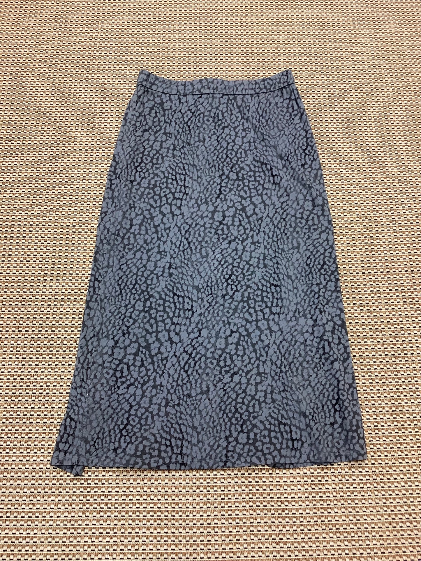 BNWT Hush Grey Leopard Print 'Jay' Midi Skirt Size 10