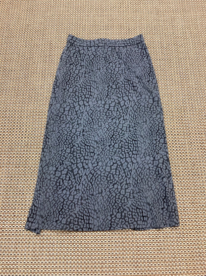 BNWT Hush Grey Leopard Print 'Jay' Midi Skirt Size 10