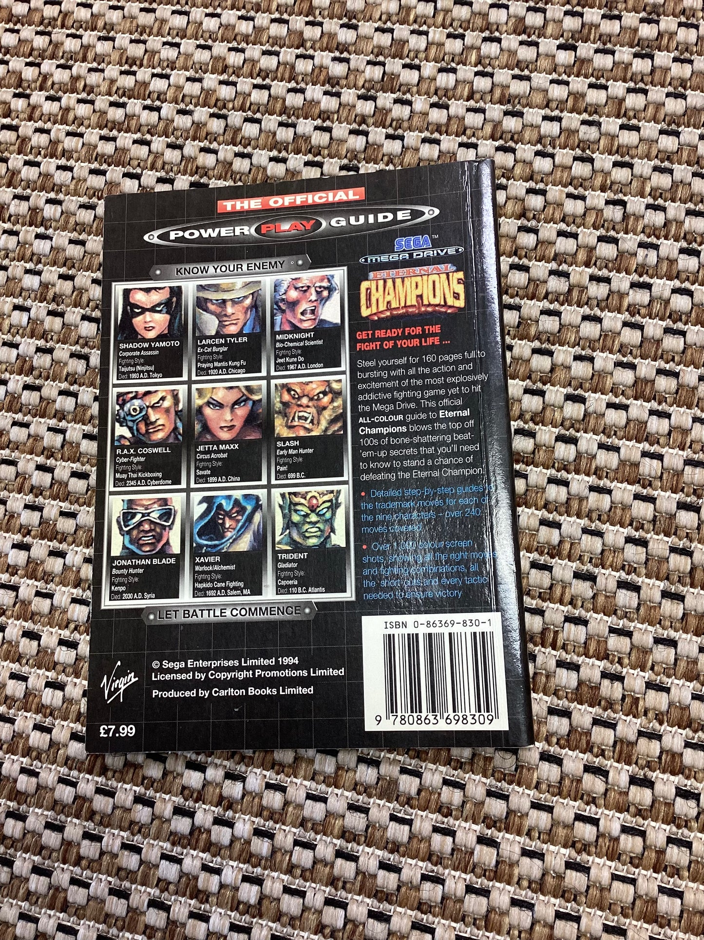 Eternal Champions: The Official Power Play Guide (1994)