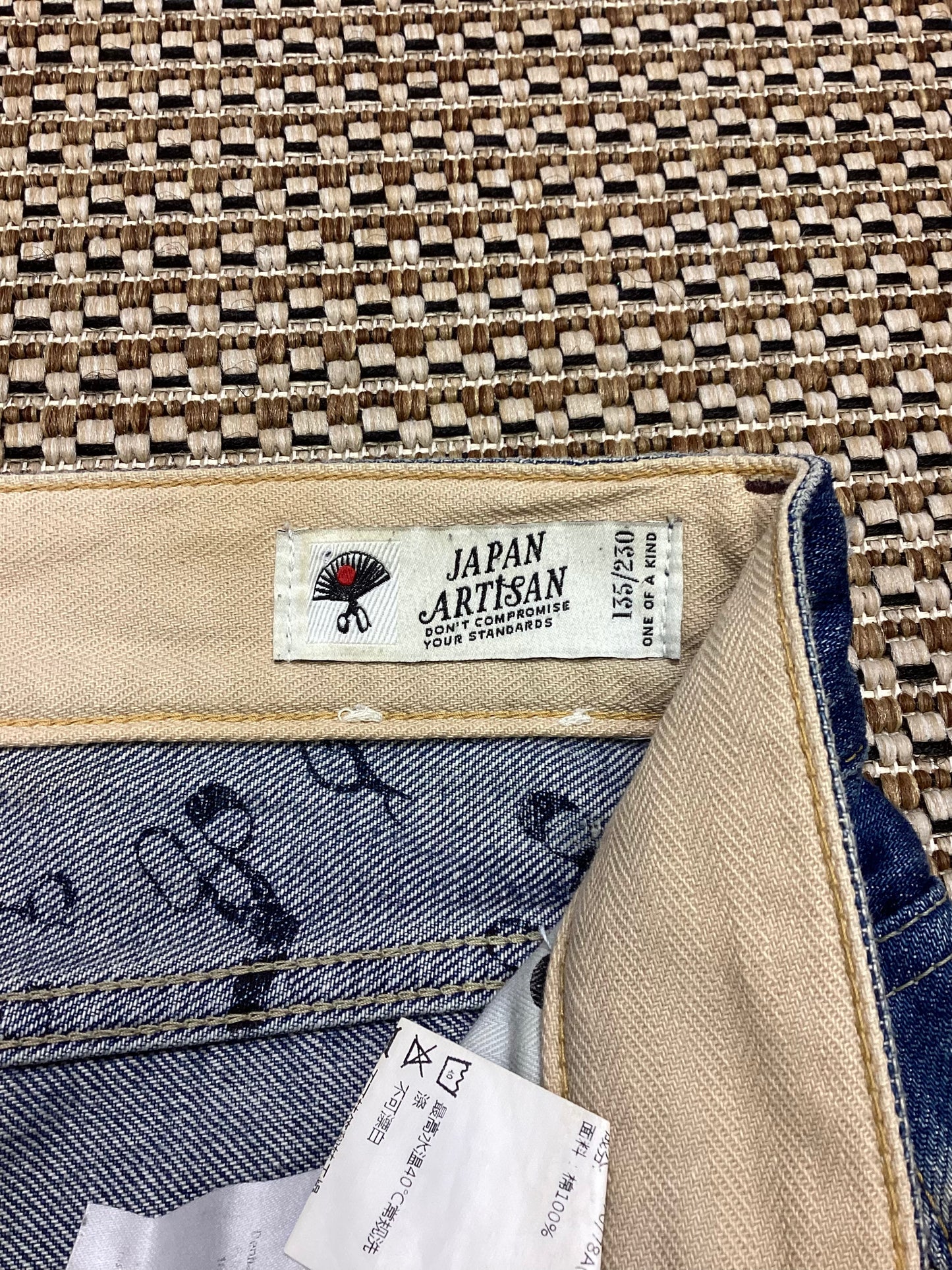 Denham Mid-Wash Blue 'Forge' Jeans Size M