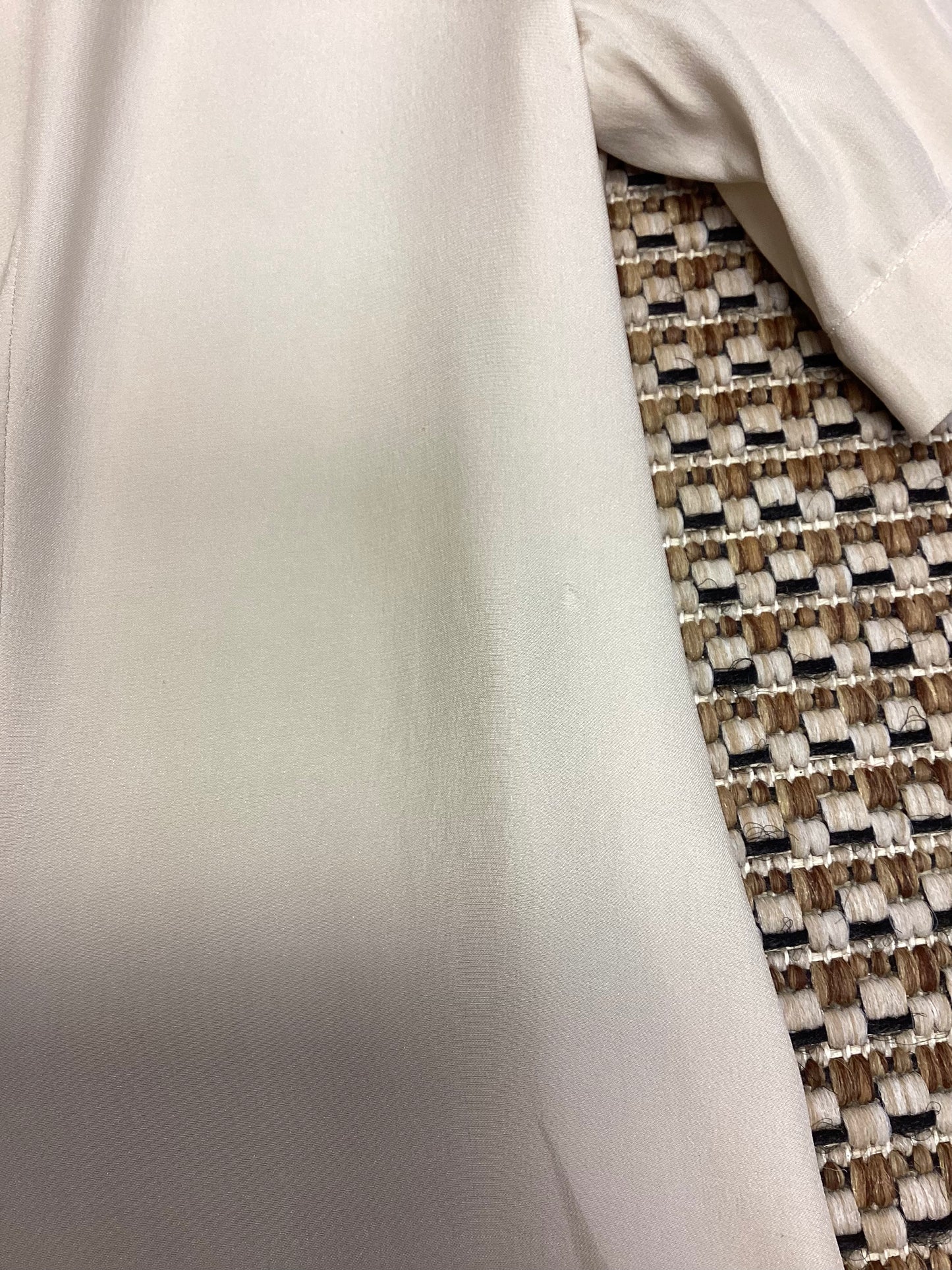 Jeff Banks Beige Silk Blouse Size 12