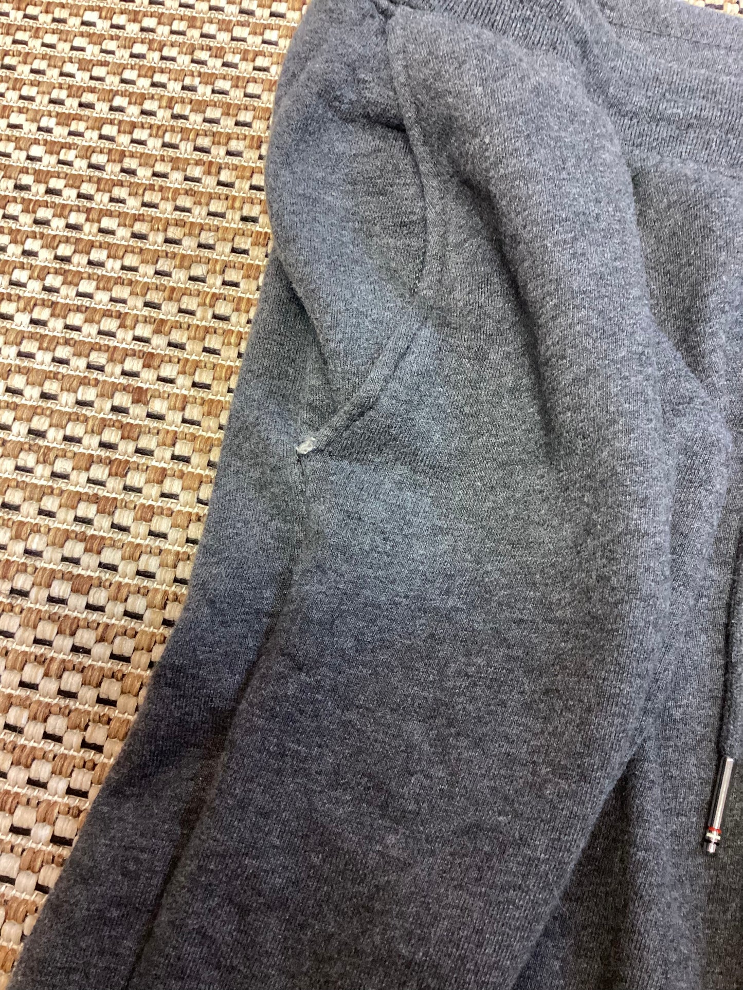 Thom Browne New York Grey Cotton Tracksuit Bottoms Size M