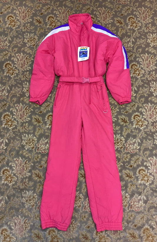 Rodeo Pink Ski Suit Size S