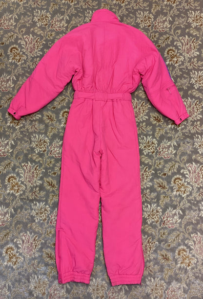 Rodeo Pink Ski Suit Size S