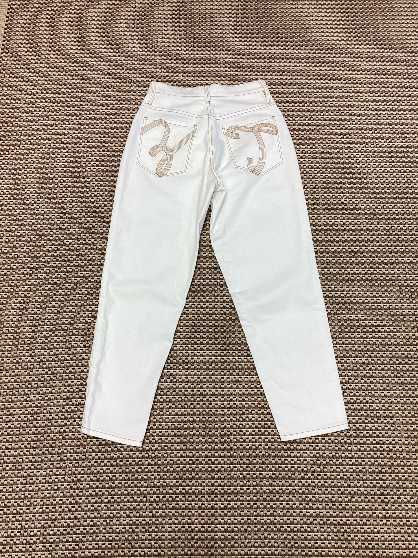 BNWT Zendaya X Tommy Hilfiger Cream Jeans Size XS