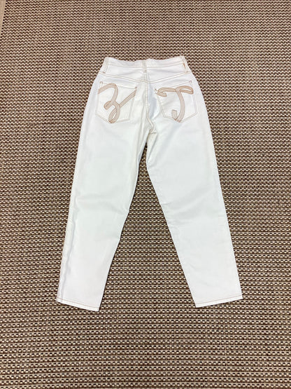 BNWT Zendaya X Tommy Hilfiger Cream Jeans Size XS