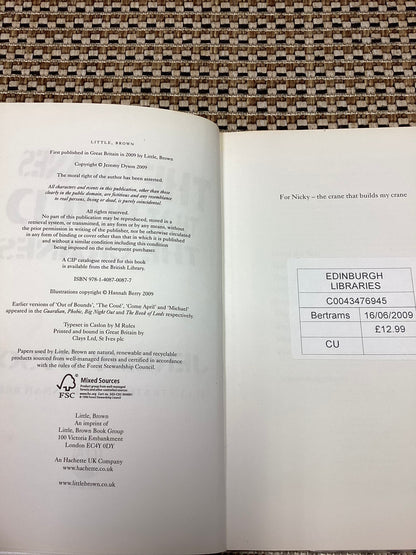 The Cranes that Build Cranes by Jeremy Dyson (2009)