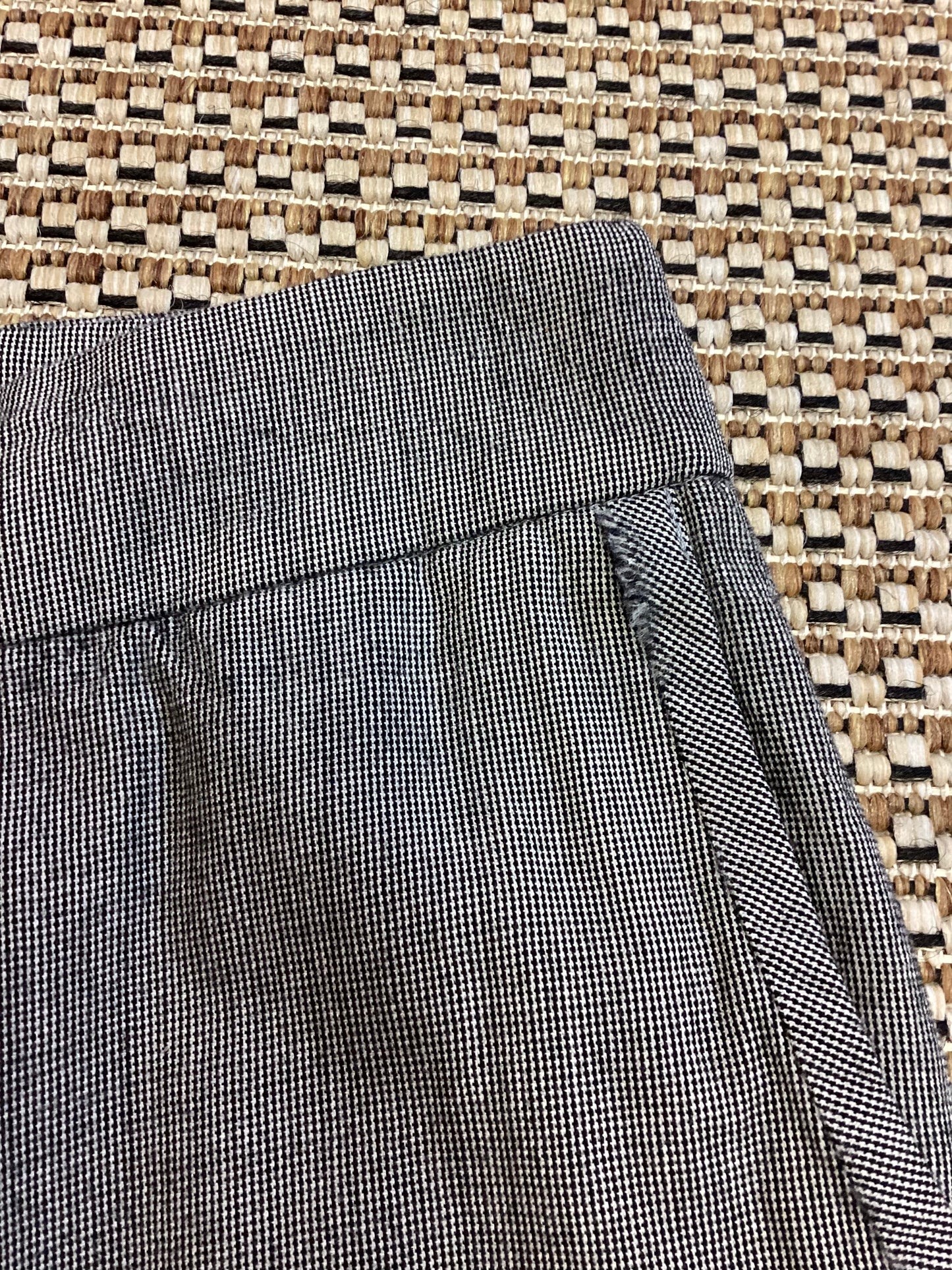 Paco Rabanne Black & White Houndstooth Trousers Size XS