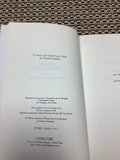 Exterminez Toutes Ces Brutes by Sven Lindqvist (1998)