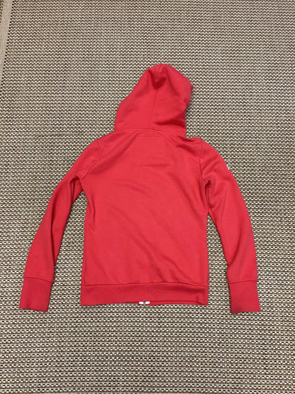 Superdry Red Zip-Up Hoodie Size 10