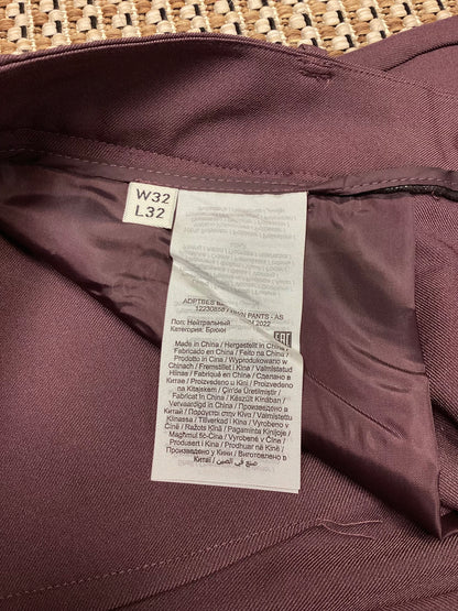 BNWT ADPT Purple 'Baytown' Trousers Size M
