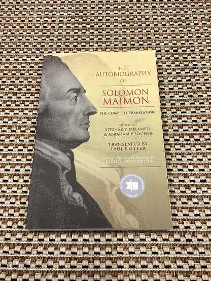 The Autobiography of Solomon Maimon: The Complete Translation (2018)