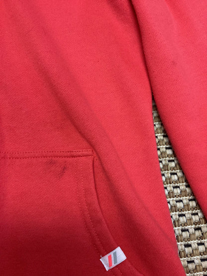Superdry Red Zip-Up Hoodie Size 10