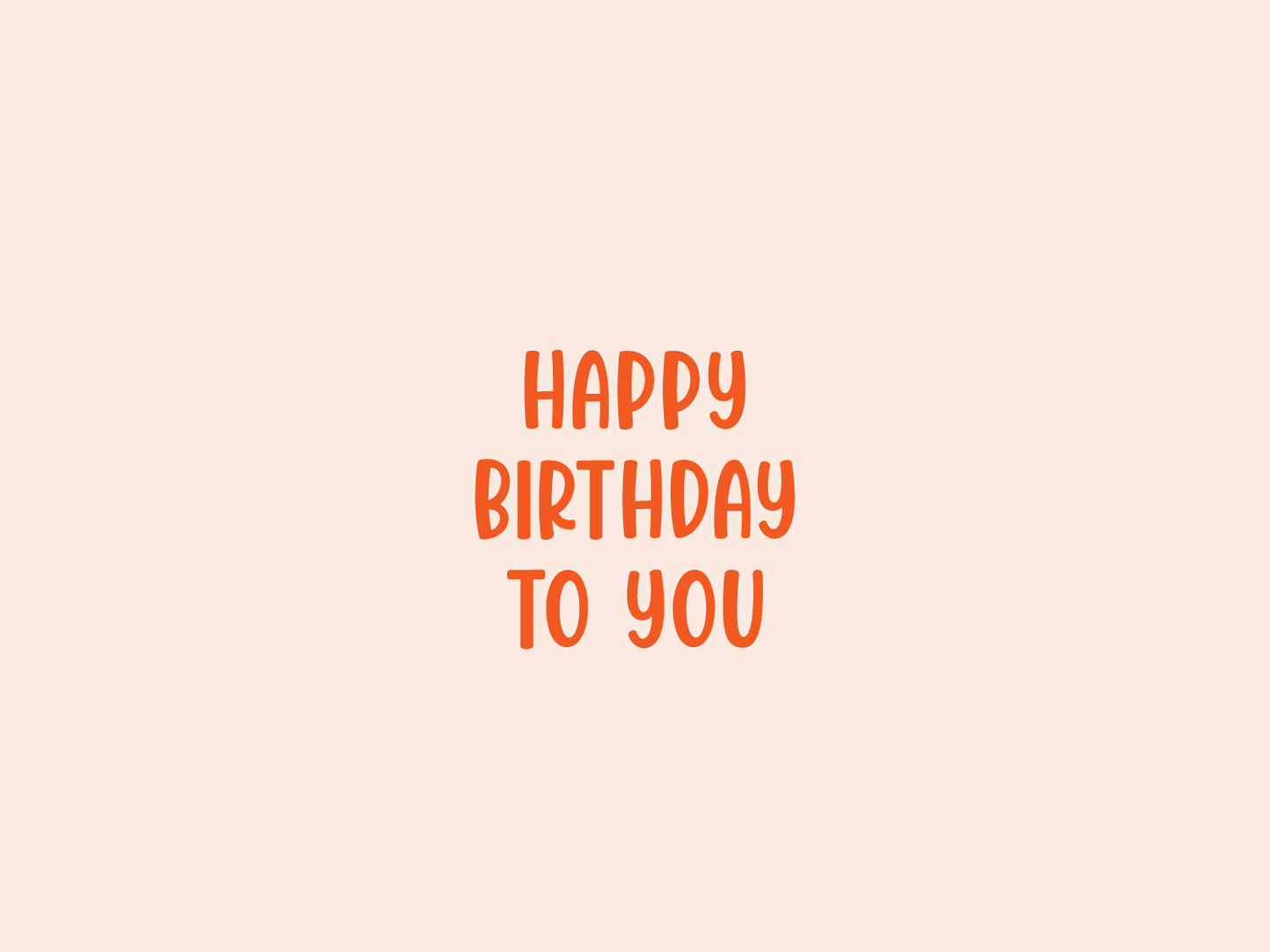Birthday flowers GIF reads 'Happy Birthday to You'