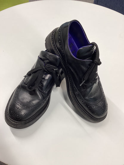 Burberry x Tricker’s Black Leather Shoes Size 5