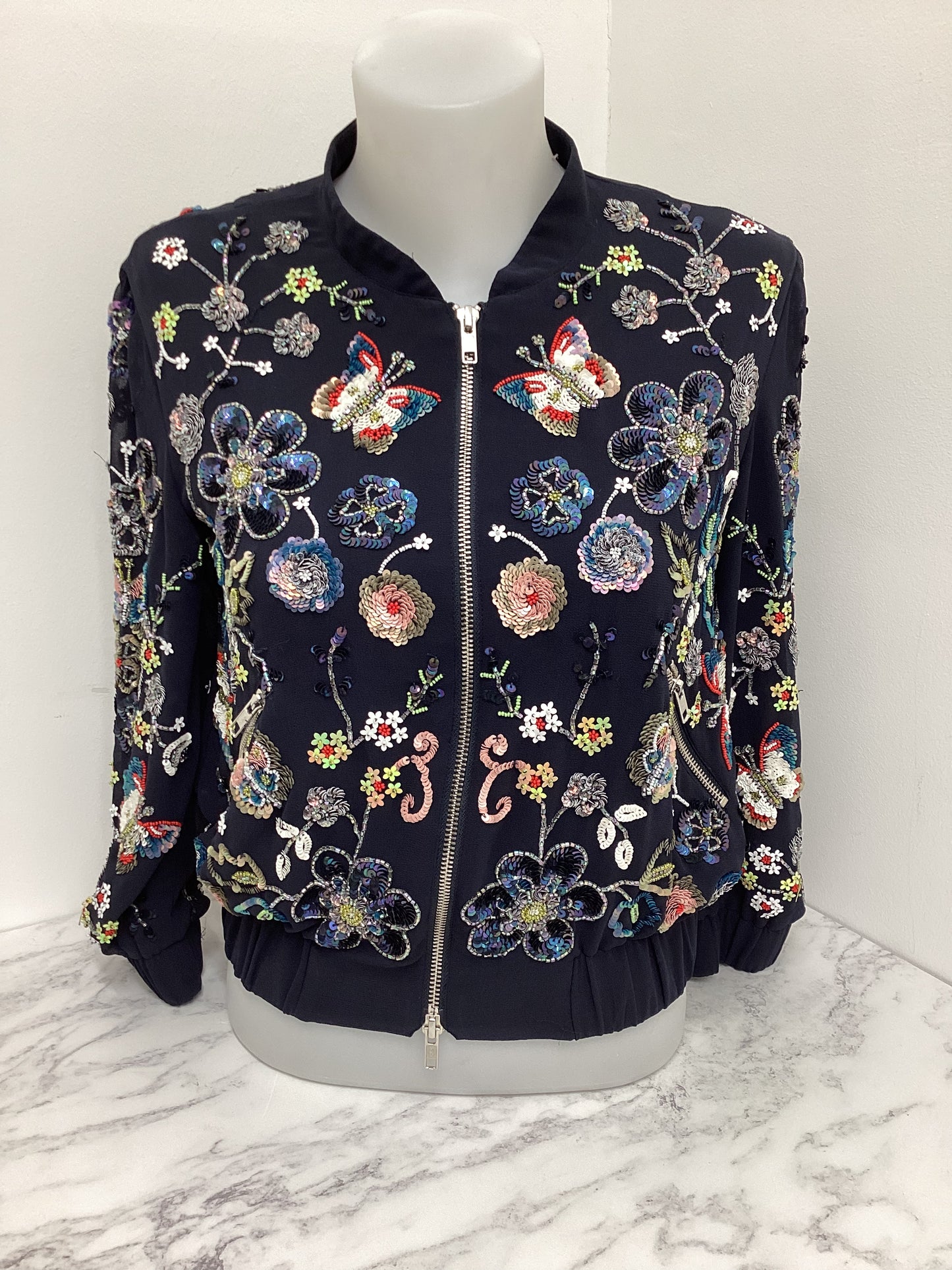 Needle and thread 2025 sequin jacket