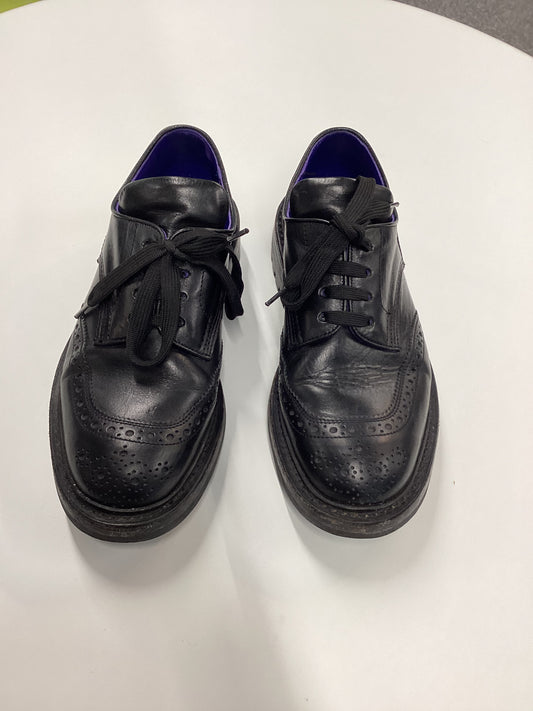 Burberry x Tricker’s Black Leather Shoes Size 5