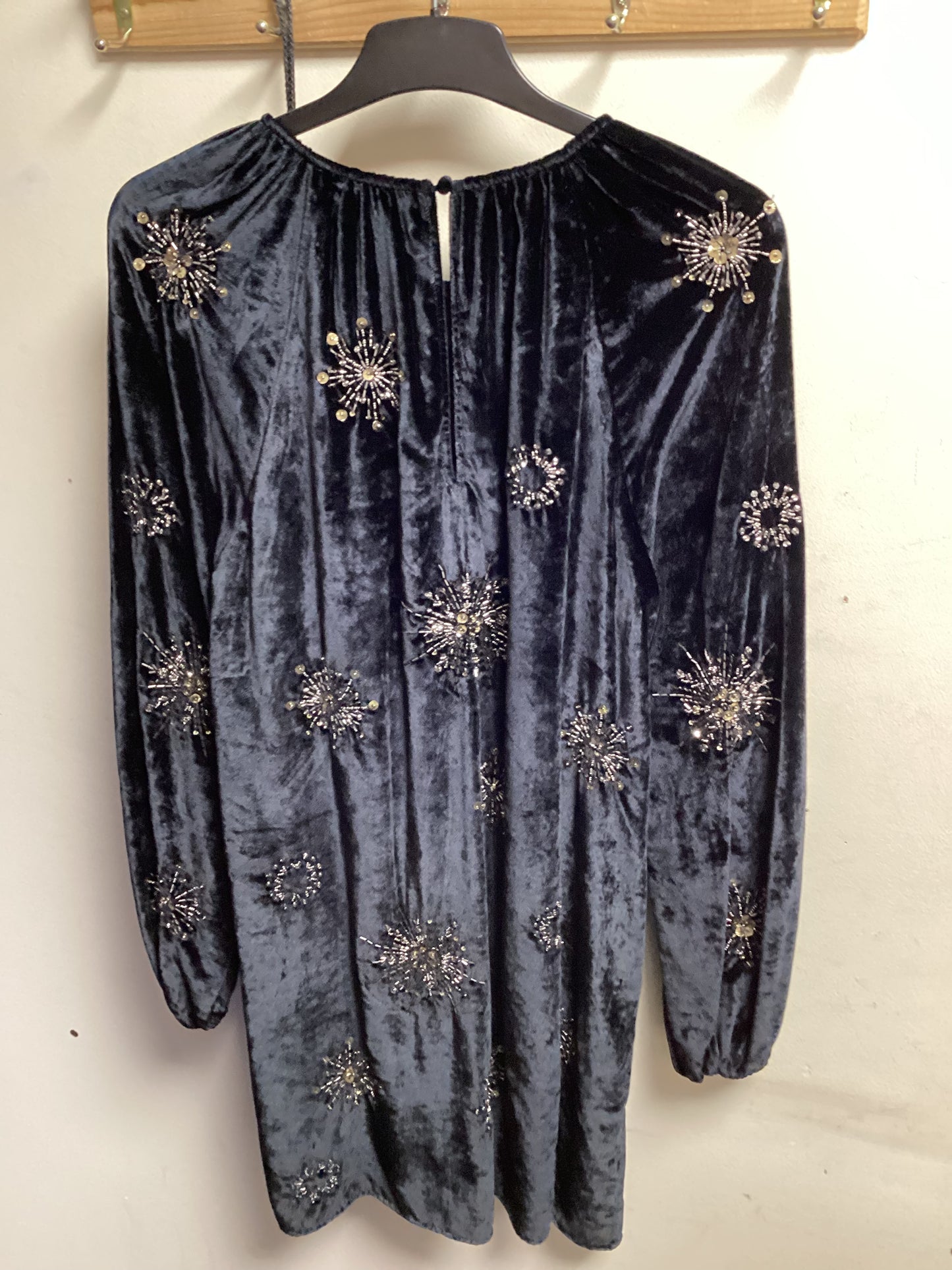 Per Una by M&S - Black and shiny bead dress party dress