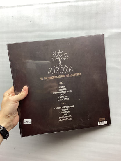 Aurora - All My Demons Greeting Me as a Friend - Limited Edition Splattered Vinyl Record