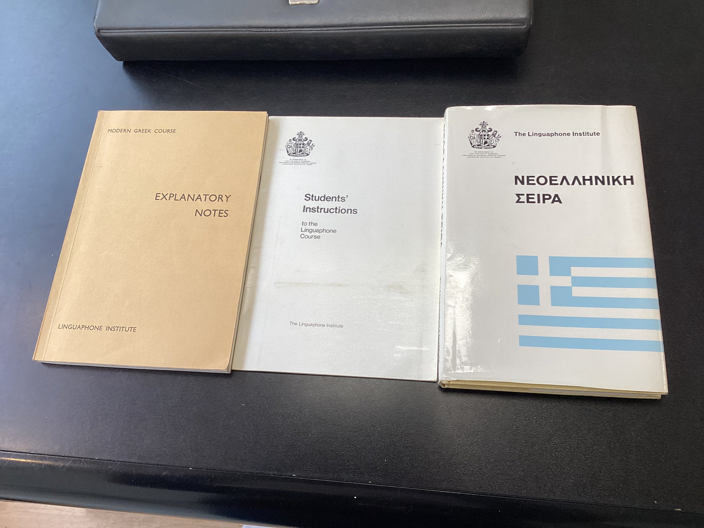 Greek Lingauphone Briefcase and Case Discs 1-50 and 83-91